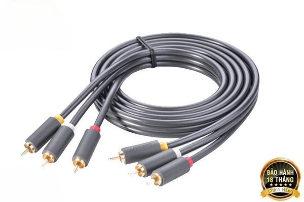 Dây cáp AV dài 1,5M chính hãng cao cấp Ugreen 10524 | Hàng chính hãng