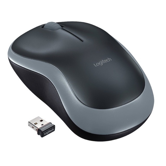 Chuột không dây Logitech M186 (910-006507) | Hàng chính hãng