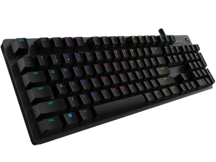 Bàn phím cơ Logitech G512 Lightsync RGB Mechanical Gaming - GX Blue/Clicky (black) | Hàng chính hãng