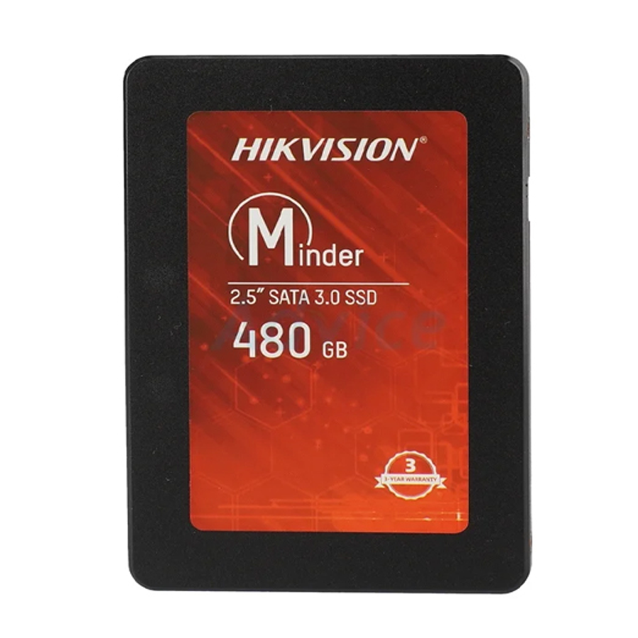 Ổ cứng Hikvision SSD Minder (S) 2.5" SATA dung lượng 480G, 3D TLC | Hàng chính hãng