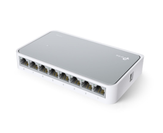 Switch 8 Cổng 10/100Mbps (Vỏ Nhựa) TP-Link TL-SF1008D | Hàng chính hãng