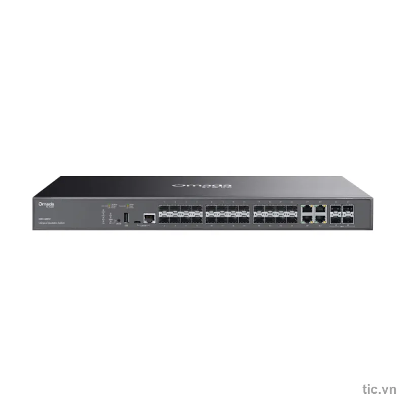 Switch Omada L3 Lite Managed TP-Link SG5428XF Chính Hãng