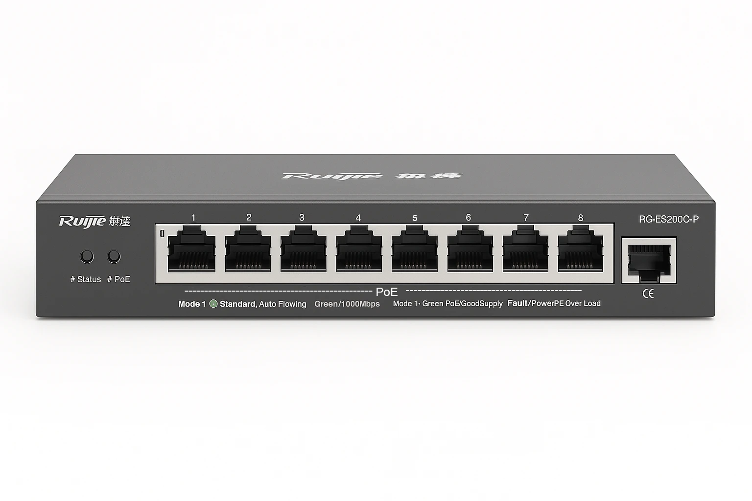 Switch POE 9 cổng RUIJIE REYEE RG-ES209GC-P | Hàng chính hãng