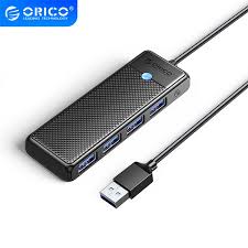 Hub 4 cổng USB3.0 ORICO PAPW4A-U3-015 | Hàng chính hãng