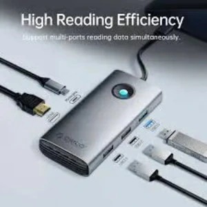 Hub đa năng 6 trong 1 cổng TypeC PW11-6PR-SV-EP | Hàng chính hãng