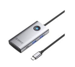 Hub đa năng 6 trong 1 cổng TypeC PW11-6PCR-GY | Hàng chính hãng