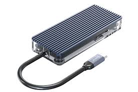 Đế cắm đa năng 6 trong 1 cổng Type C WB-6TS-GY | Hàng chính hãng