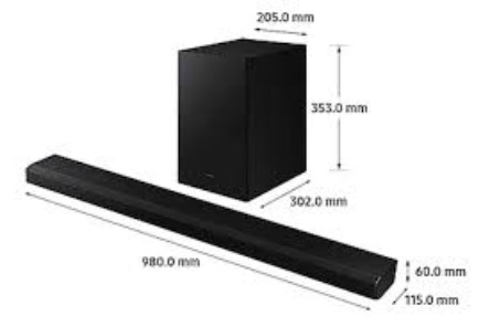 Loa thanh Soundbar Samsung HW-Q700A/XV - 3.1.2 | Hàng chính hãng