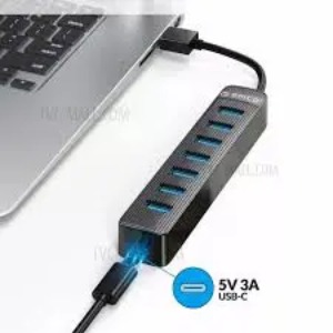 Bộ chia USB HUB 7 cổng USB 3.0 ORICO TWU3-7A | Hàng chính hãng