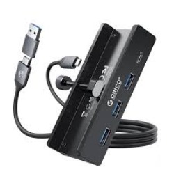 Bộ chia Type C ra 5 cổng USB 3.0 MH4PC-10-BK-BP | Hàng chính hãng