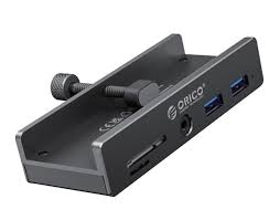 Bộ chia Type C ra 6 cổng USB 3.0 + Đầu đọc thẻ nhớ MH5PMM-10-BK-BP | Hàng chính hãng