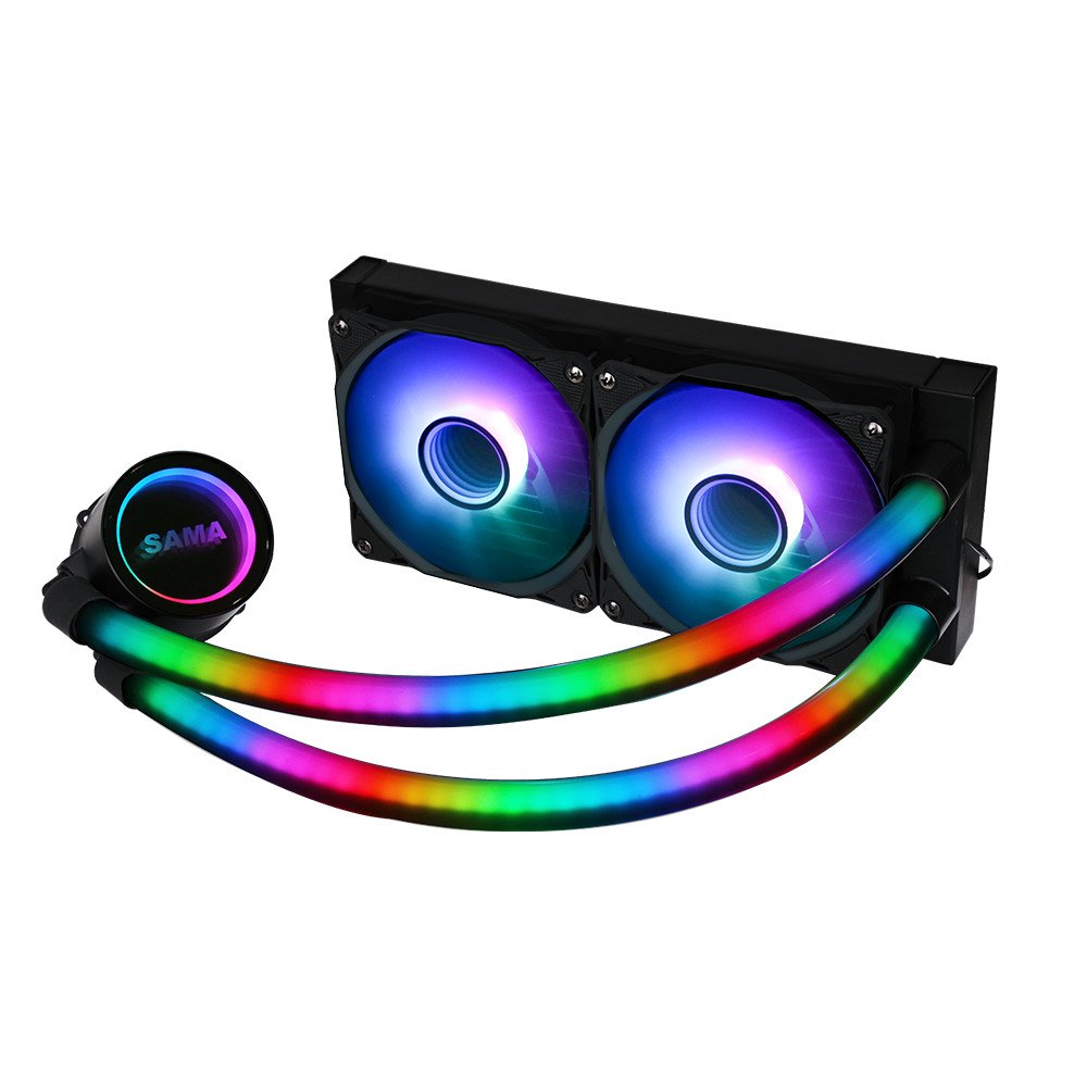 TẢN NHIỆT NƯỚC SAMA PS240MM BLACK | Hàng chính hãng