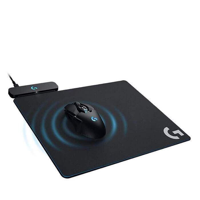 Tấm Lót Chuột Logitech Gaming PowerPlay Sạc Không Dây RGB 943-000164 | Hàng chính hãng