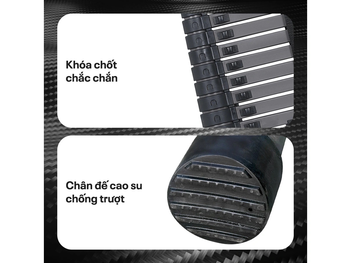 Thang rút đơn thép carbon Fujihome STL55