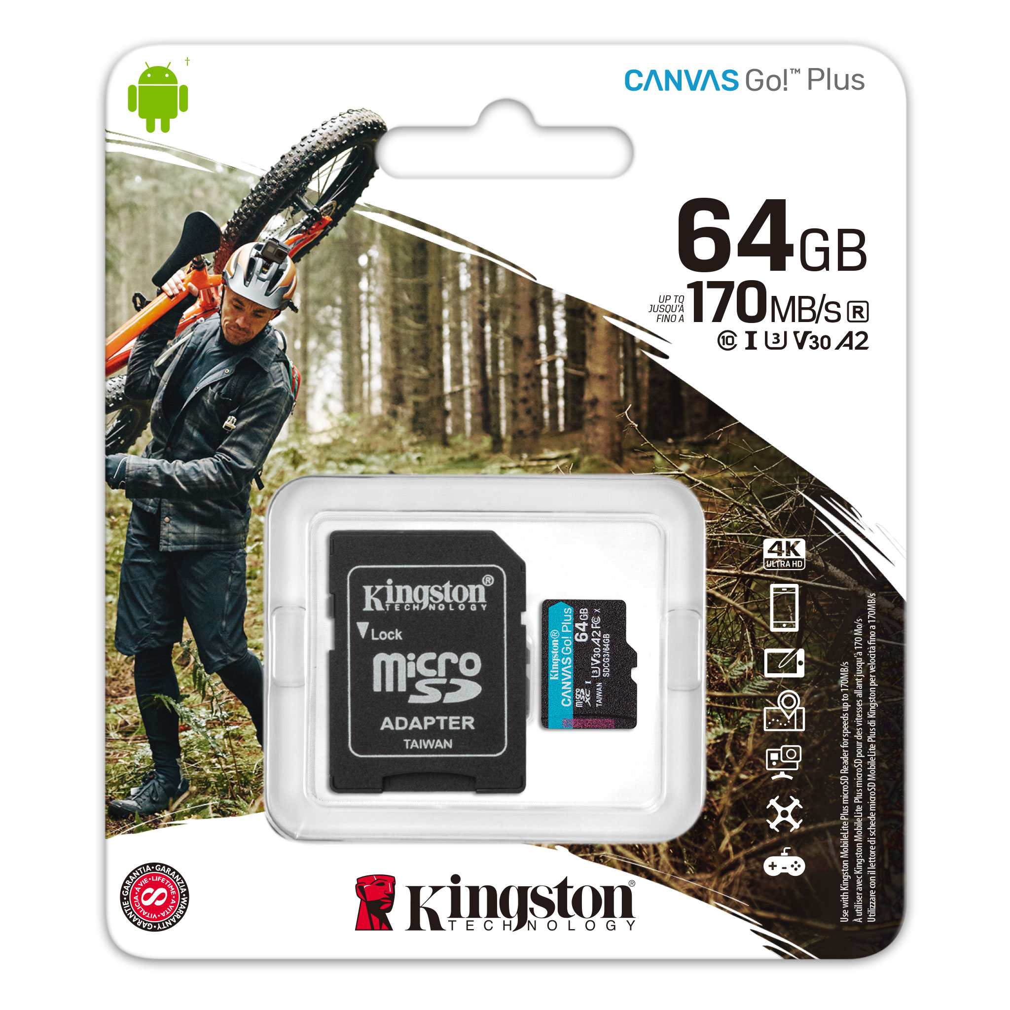 Thẻ Nhớ MicroSD 64GB Tốc Độ Cao