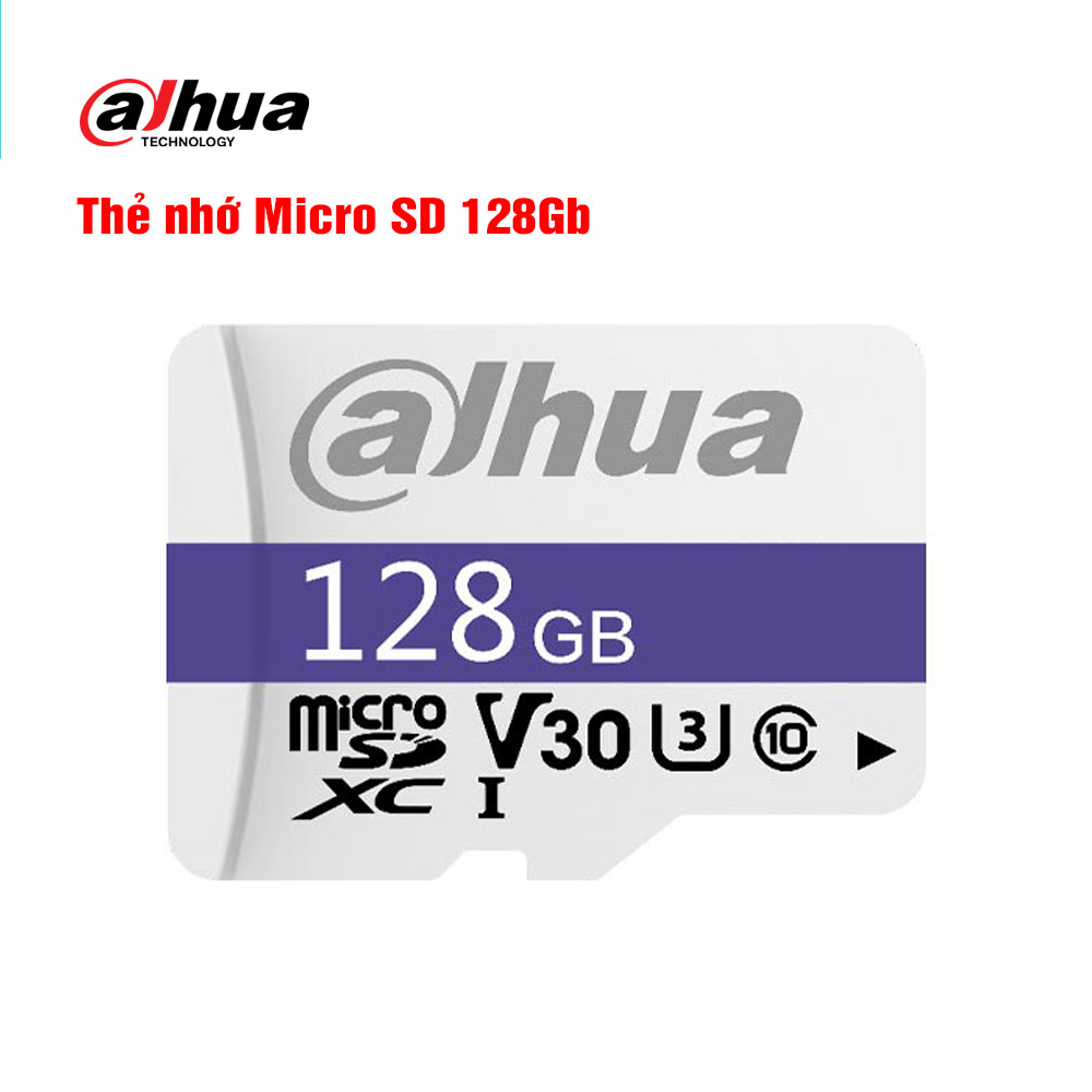Thẻ nhớ Micro SD 128Gb DAHUA DHI-TF-C100/128GB | Hàng chính hãng