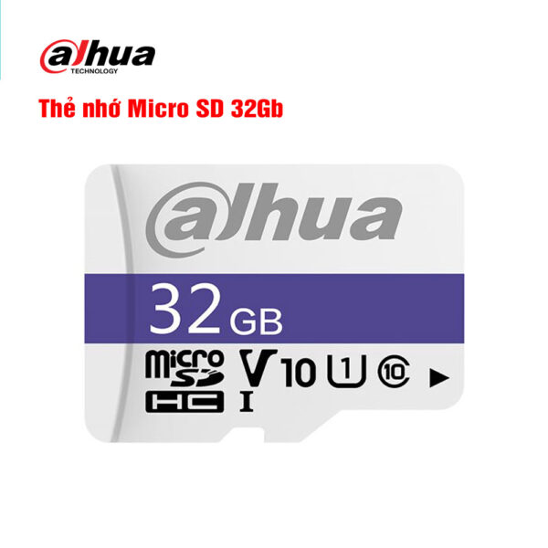 Thẻ nhớ Micro SD 32Gb DAHUA DHI-TF-C100/32GB | Hàng chính hãng