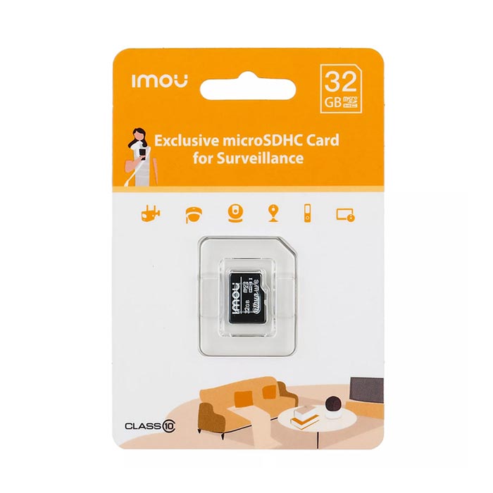Thẻ nhớ Micro SD 32Gb IMOU ST2-32-S1 | Hàng chính hãng