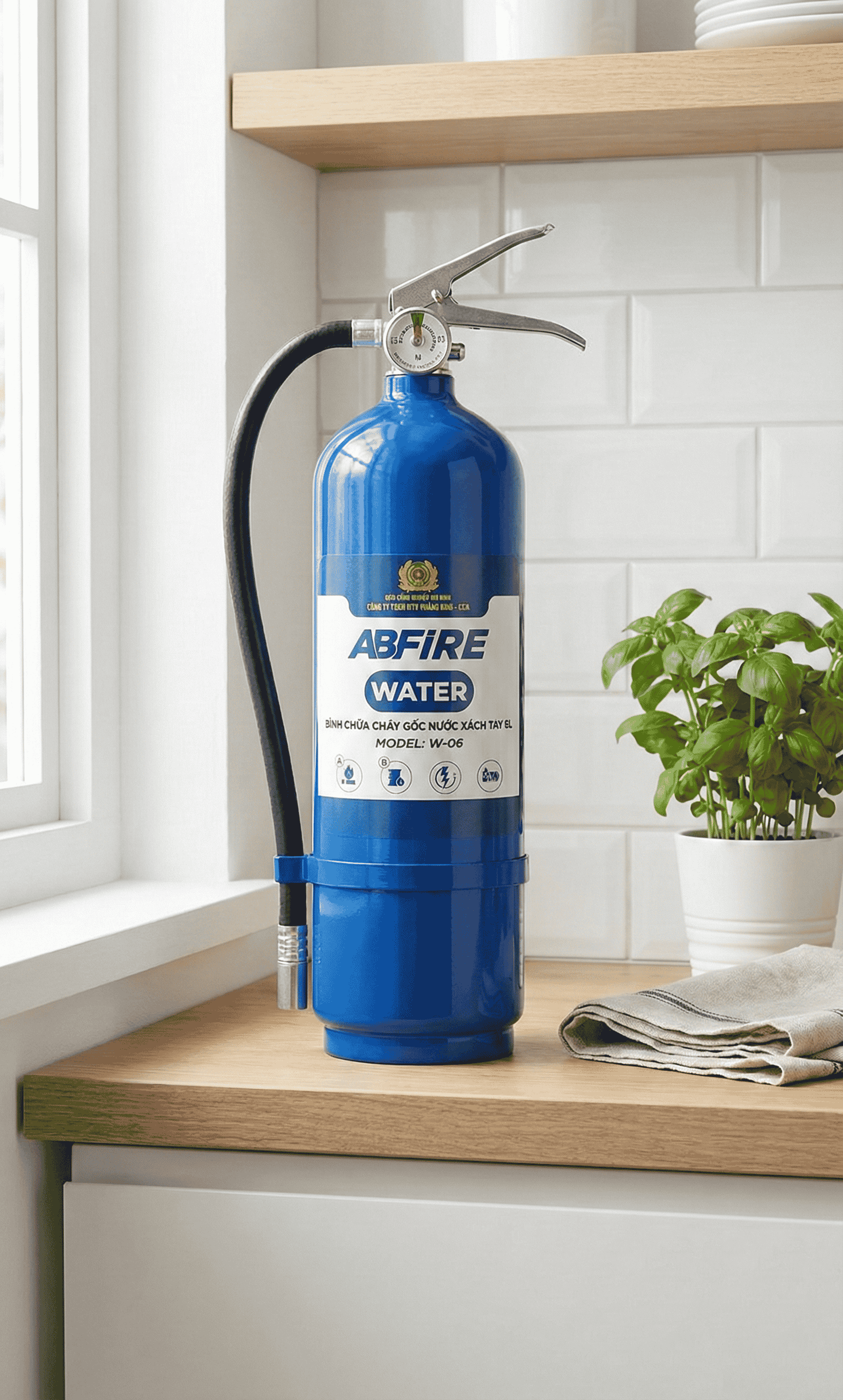 Bình Chữa Cháy Gốc Nước ABFIRE (3L/6L) - Công Nghệ Sinh Học An Toàn