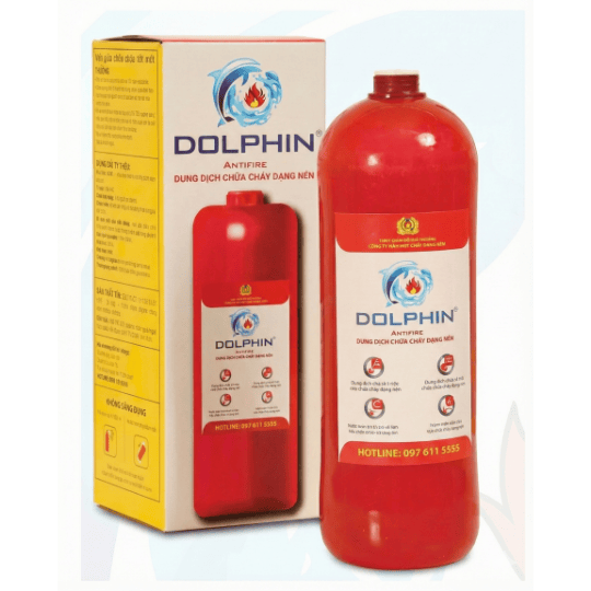 Bình Chữa Cháy Dạng Ném Dolphin (DPA-N01 & DPA-N02) – Giải Pháp PCCC Thông Minh Cho Mọi Gia Đình