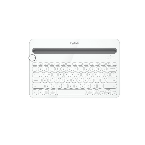 Bàn phím Không dây Logitech K480 White Multi-Device 920-006381 | Hàng chính hãng