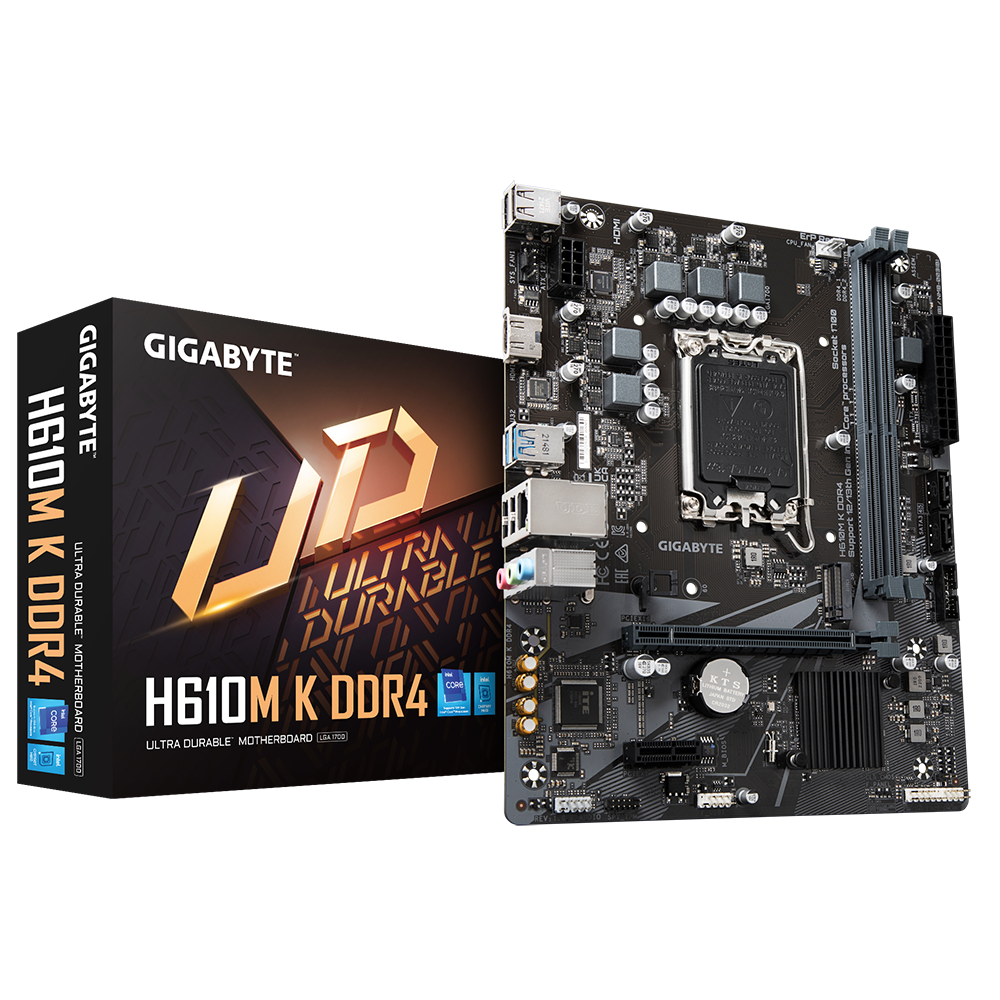 Mainboard Gigabyte H610M K DDR4