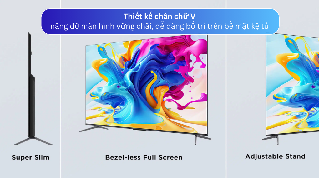 Google Tivi TCL 85C645 QLED 4K 85 inch [2025] | Hàng chính hãng