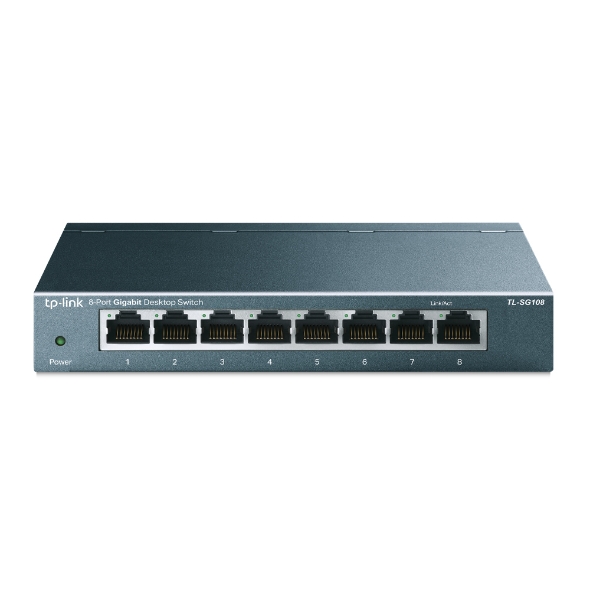 Switch Để Bàn 8 cổng Gigabit tp-link TL-SG108 | Hàng chính hãng