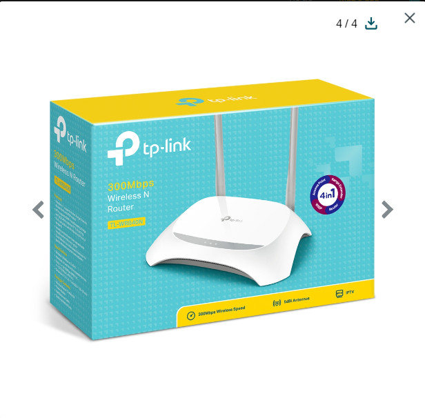 Bộ phát wifi TP-Link TL-WR840N | Hàng chính hãng
