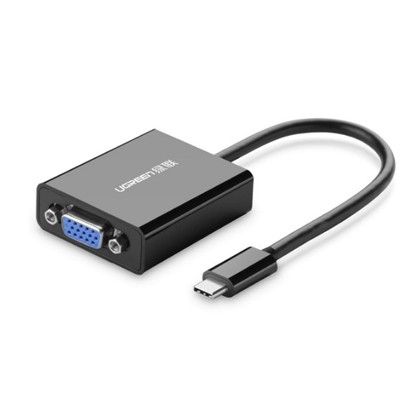 Cáp chuyển USB C to VGA Ugreen 20586 | Hàng chính hãng