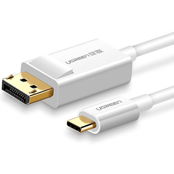 Cáp chuyển đổi USB Type C to Displayport Ugreen 40420 dài 1,5m hỗ trợ 4K | Hàng chính hãng
