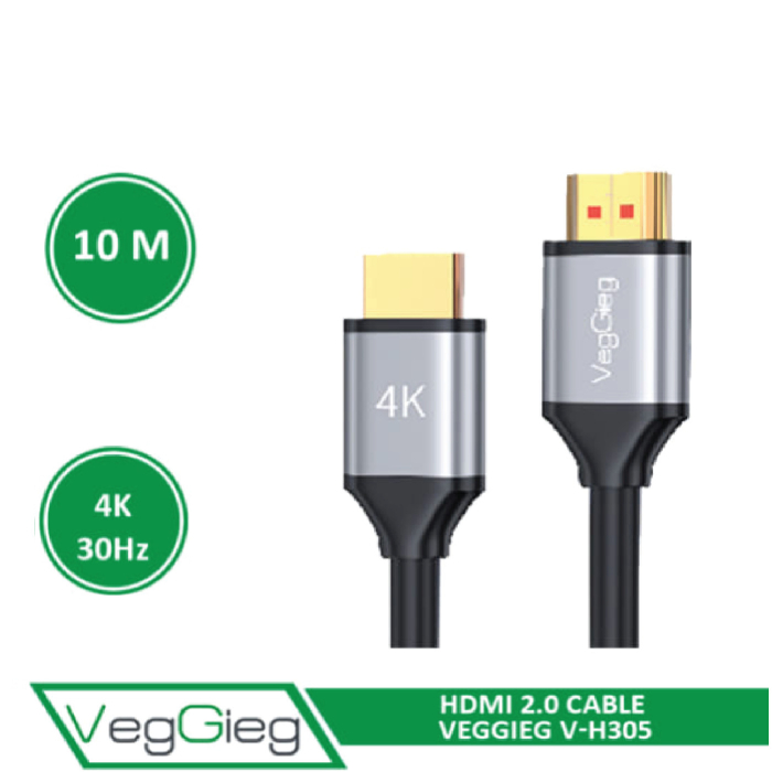 Dây HDMI 4K V-H305 10m VG | Hàng chính hãng