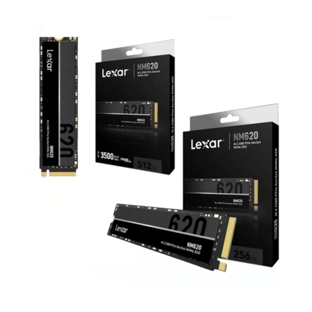 Ổ cứng SSD Lexar NM620 256GB PCIe Gen3x4 M.2 NVMe | Hàng chính hãng