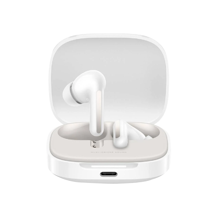 Tai nghe Bluetooth Xiaomi Redmi Buds 6 – Cloud White (BHR9250GL) | Hàng chính hãng