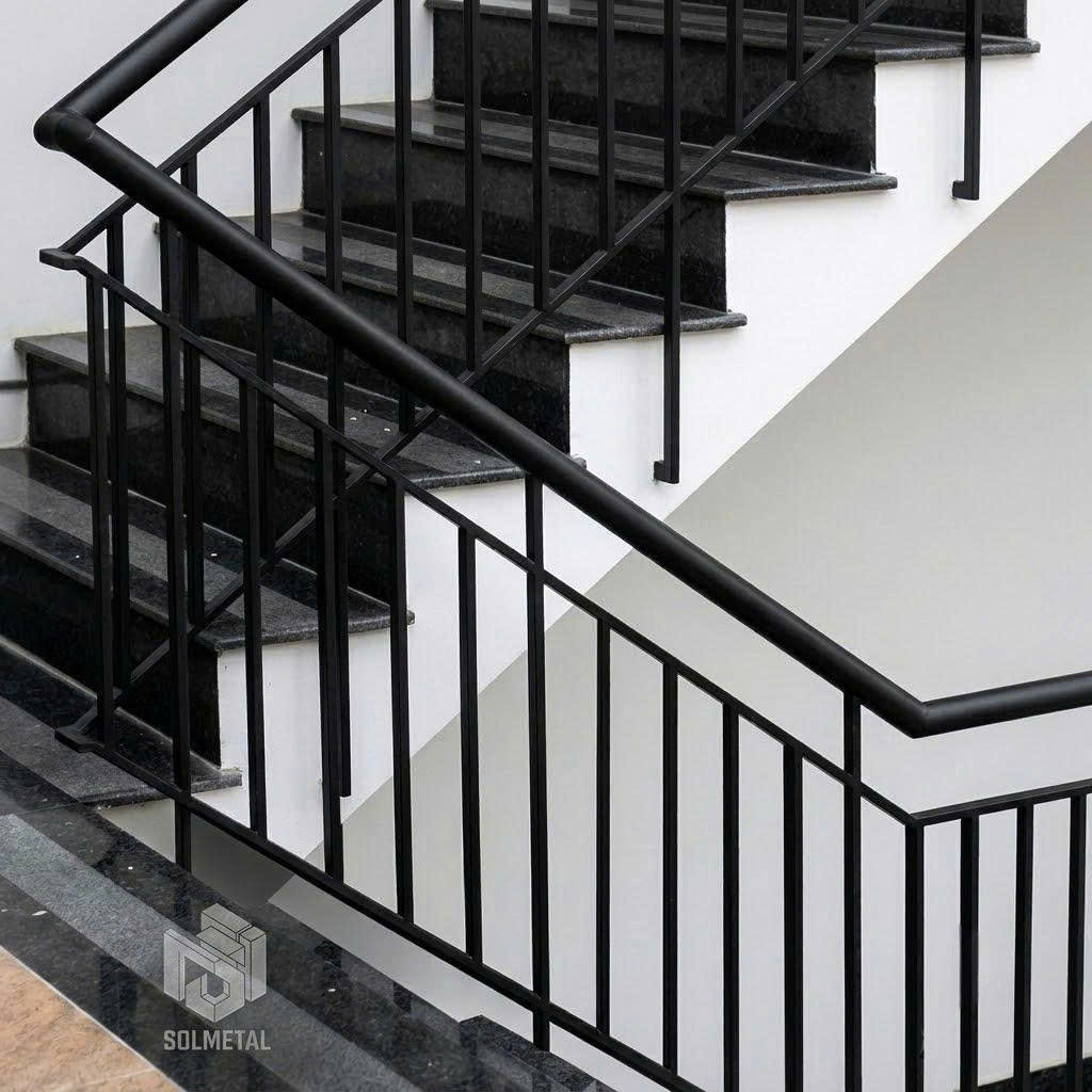 Lan can thép, inox
