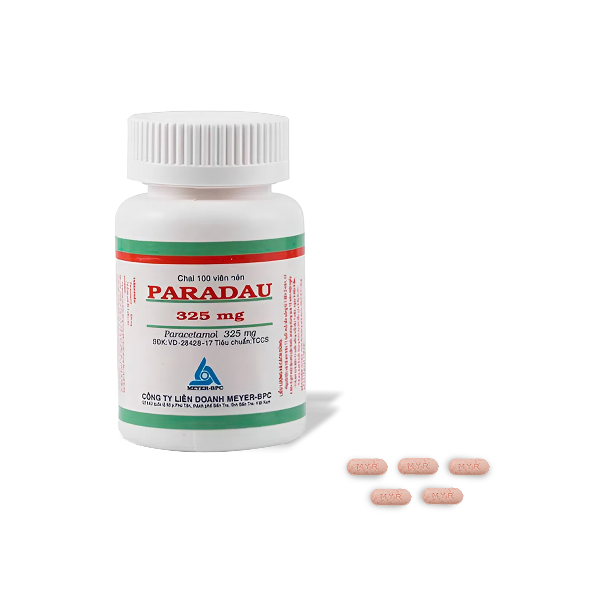 VIÊN UỐNG PARADAU 325mg