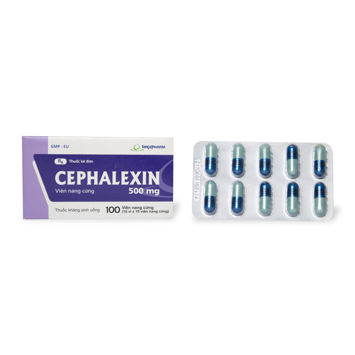 VIÊN UỐNG CEPHALEXIN 500mg