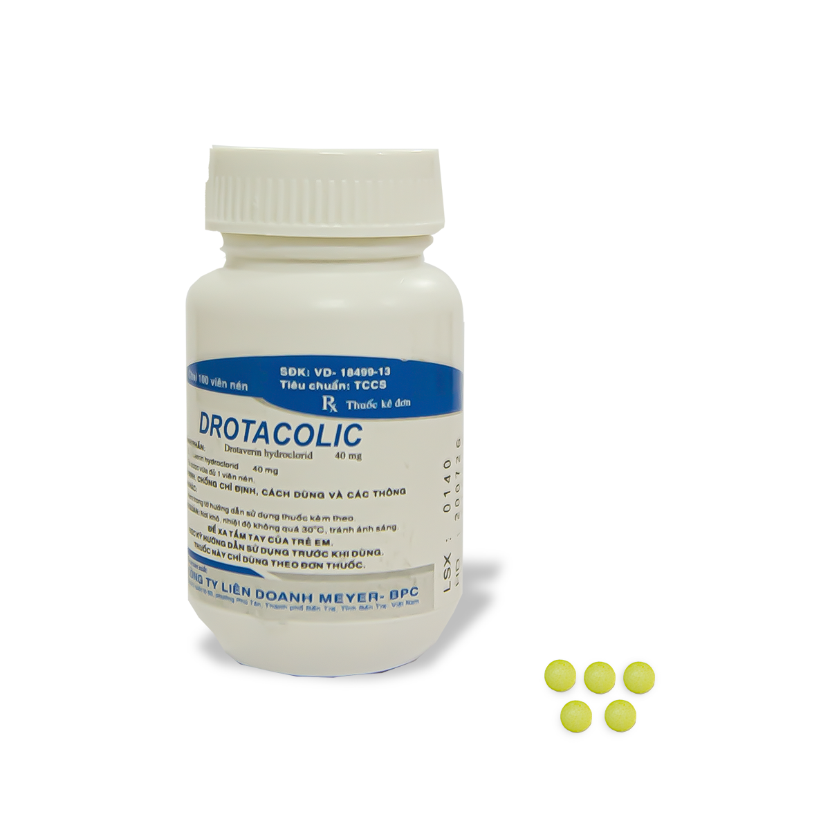 VIÊN UỐNG DROTACOLIC