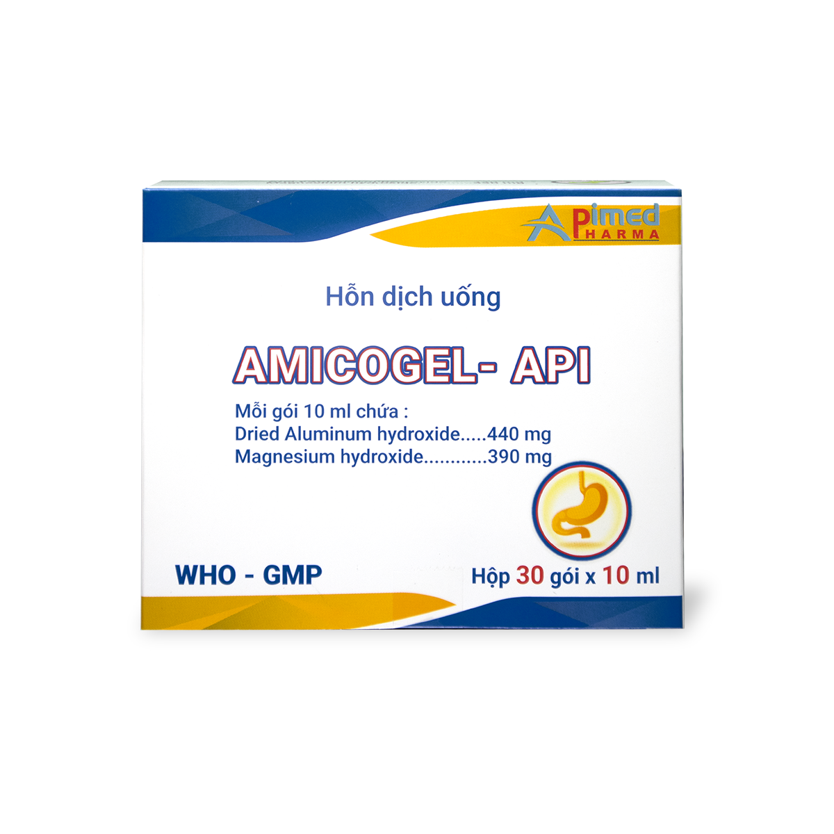 HỖN DỊCH UỐNG AMICOGEL-API