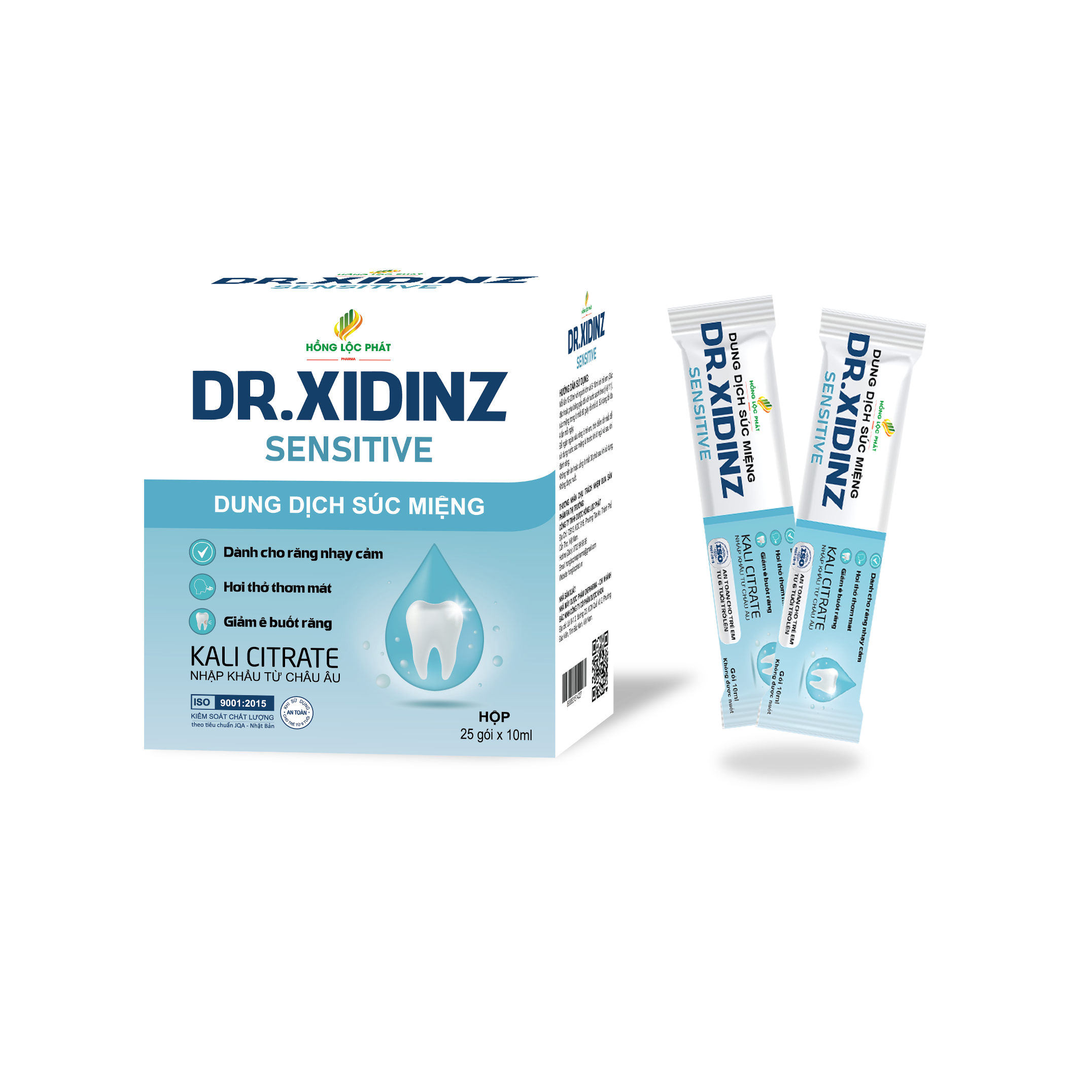 DUNG DỊCH SÚC MIỆNG DR. XIDINZ SENSITIVE