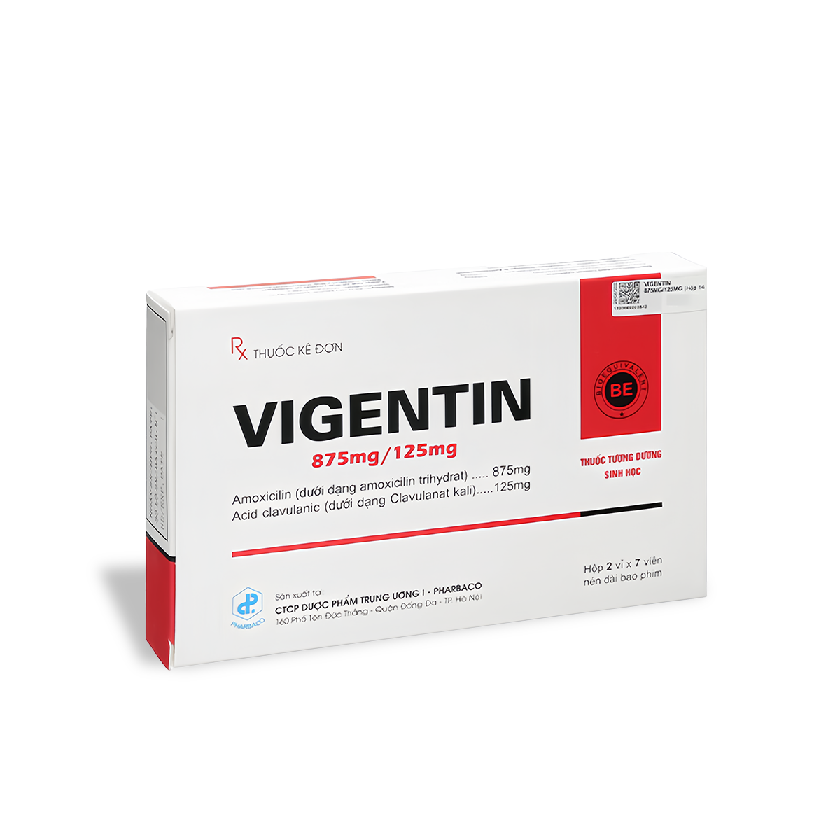 VIÊN UỐNG VIGENTIN 875/125