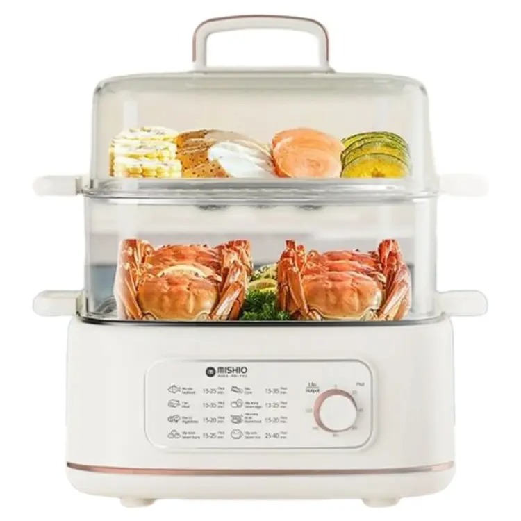Nồi lẩu hấp đa năng Mishio 8.5 Lít