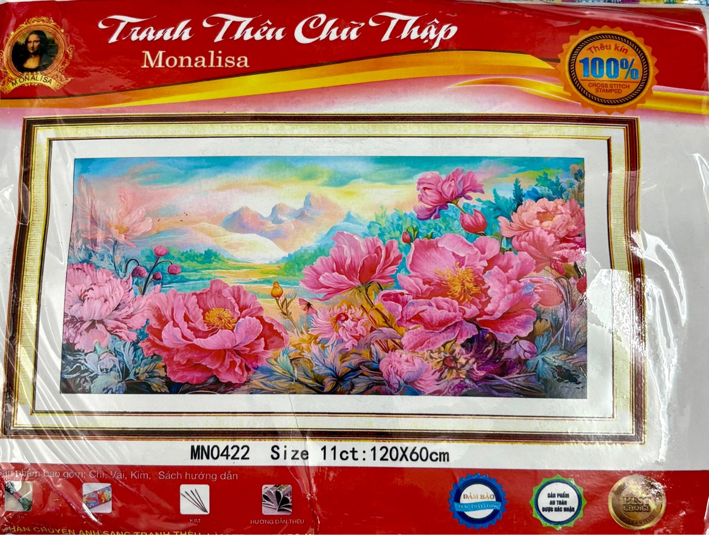 Tranh mẫu đơn