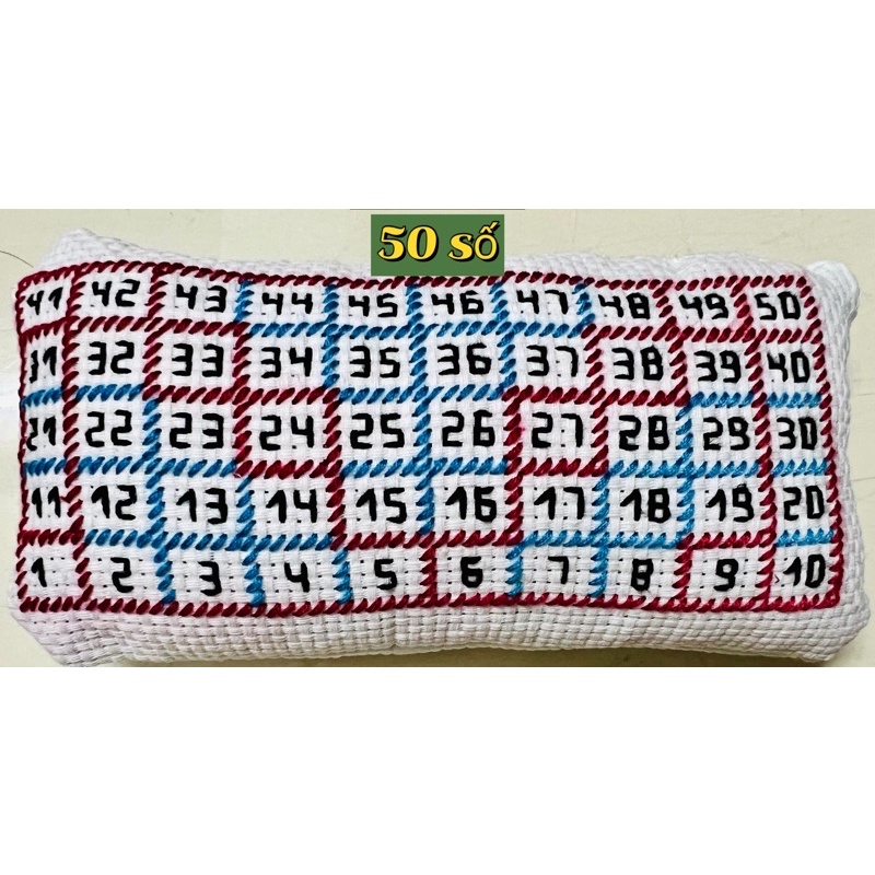 Gối ghim kim có số 100 số và 50 số