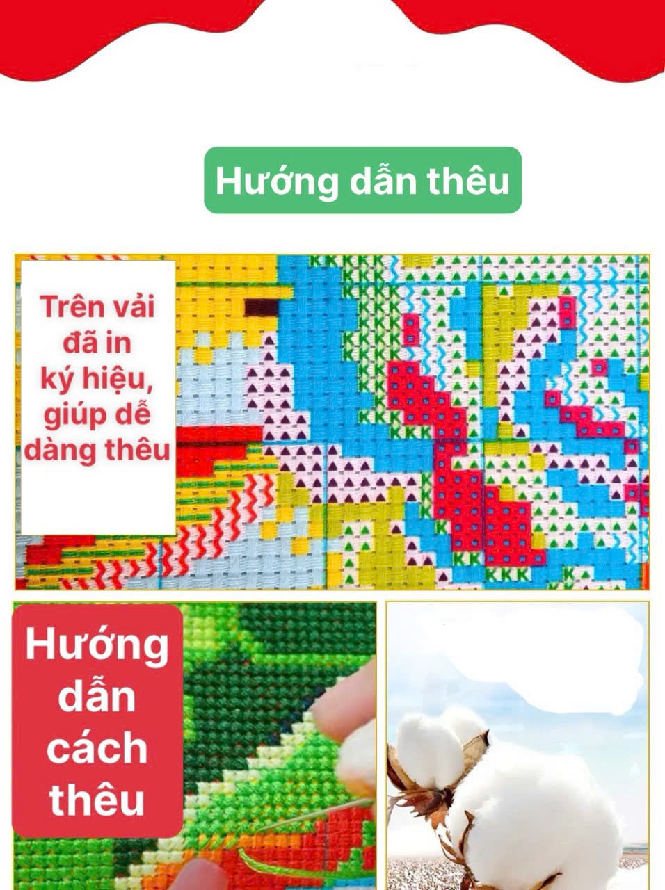Tranh thêu kín Phong cảnh DX1170, kích thước 50 x 90 cm