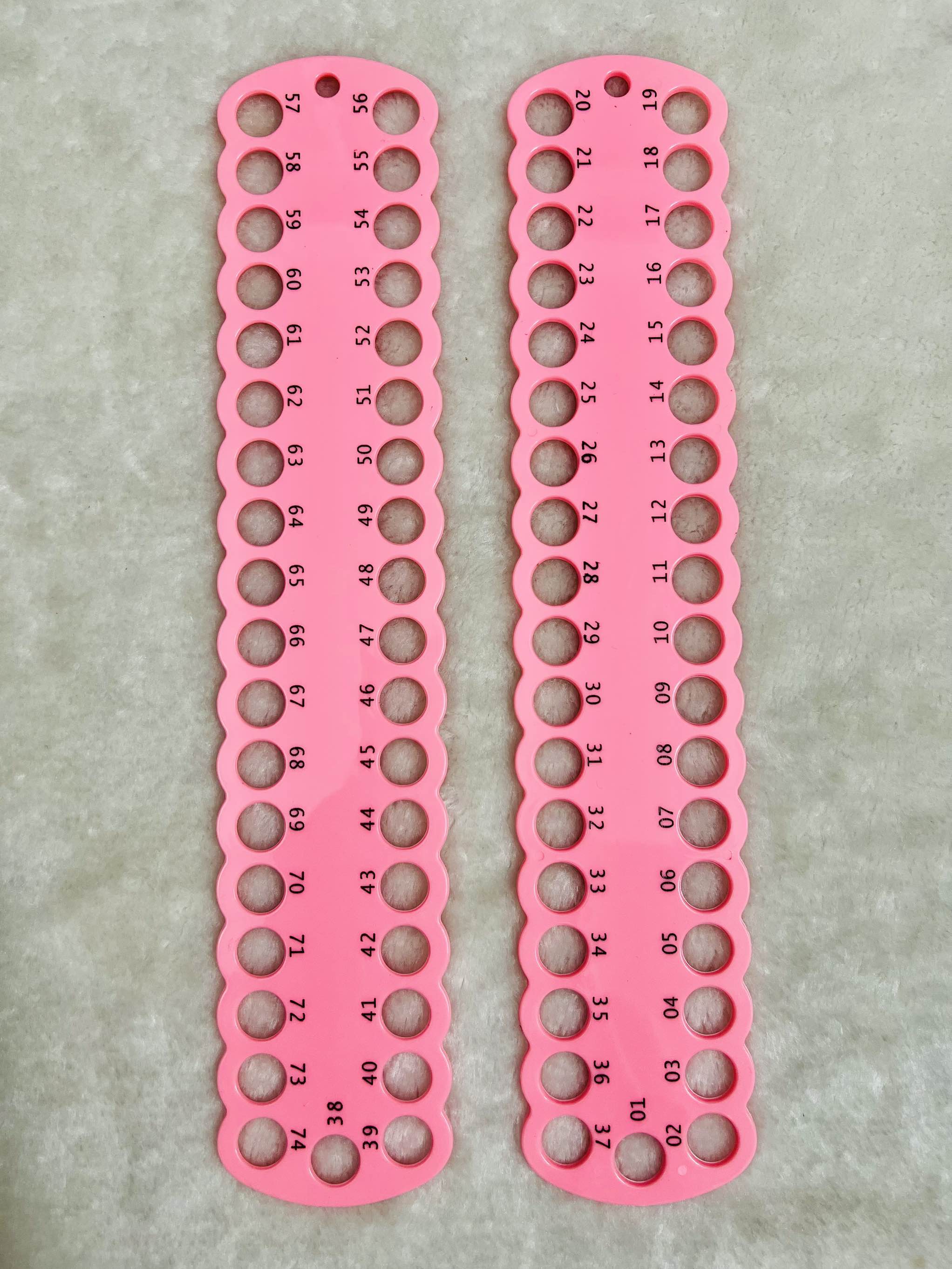 Bảng mica móc chỉ tranh thêu chữ thập