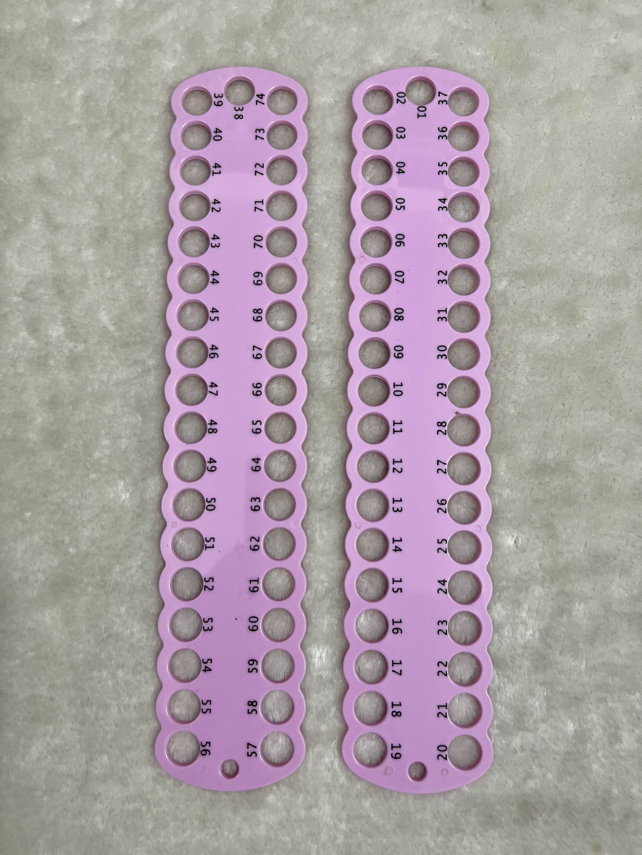 Bảng mica móc chỉ tranh thêu chữ thập