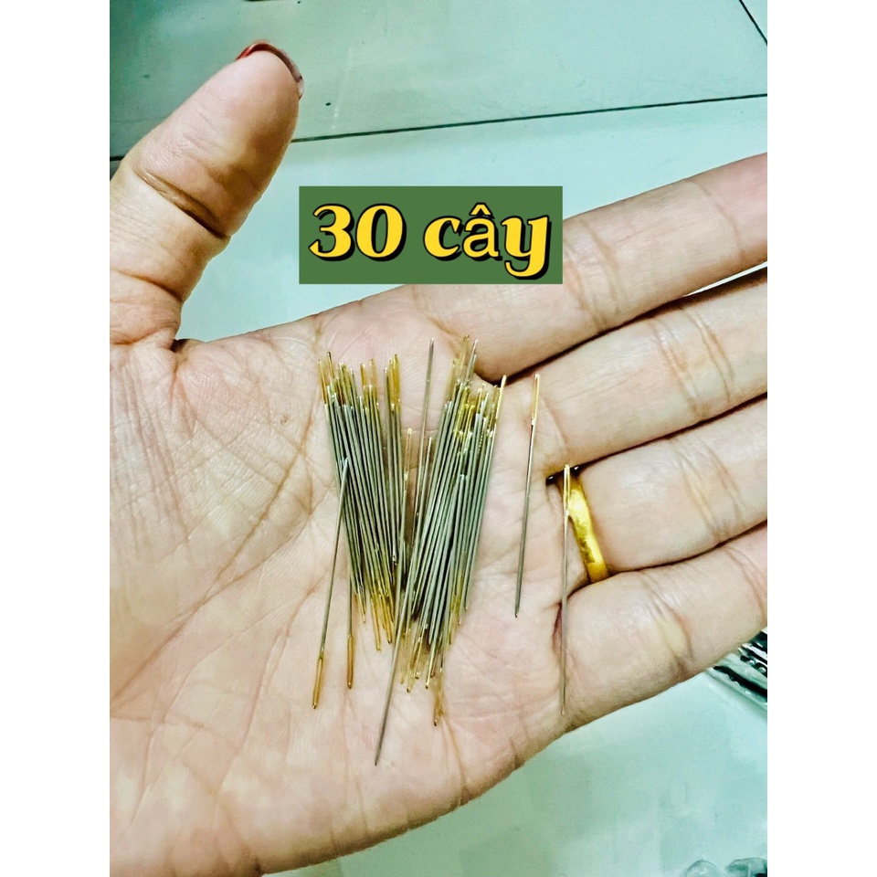 Combo kim siêu tốc đít vàng size 26 (10 cây)