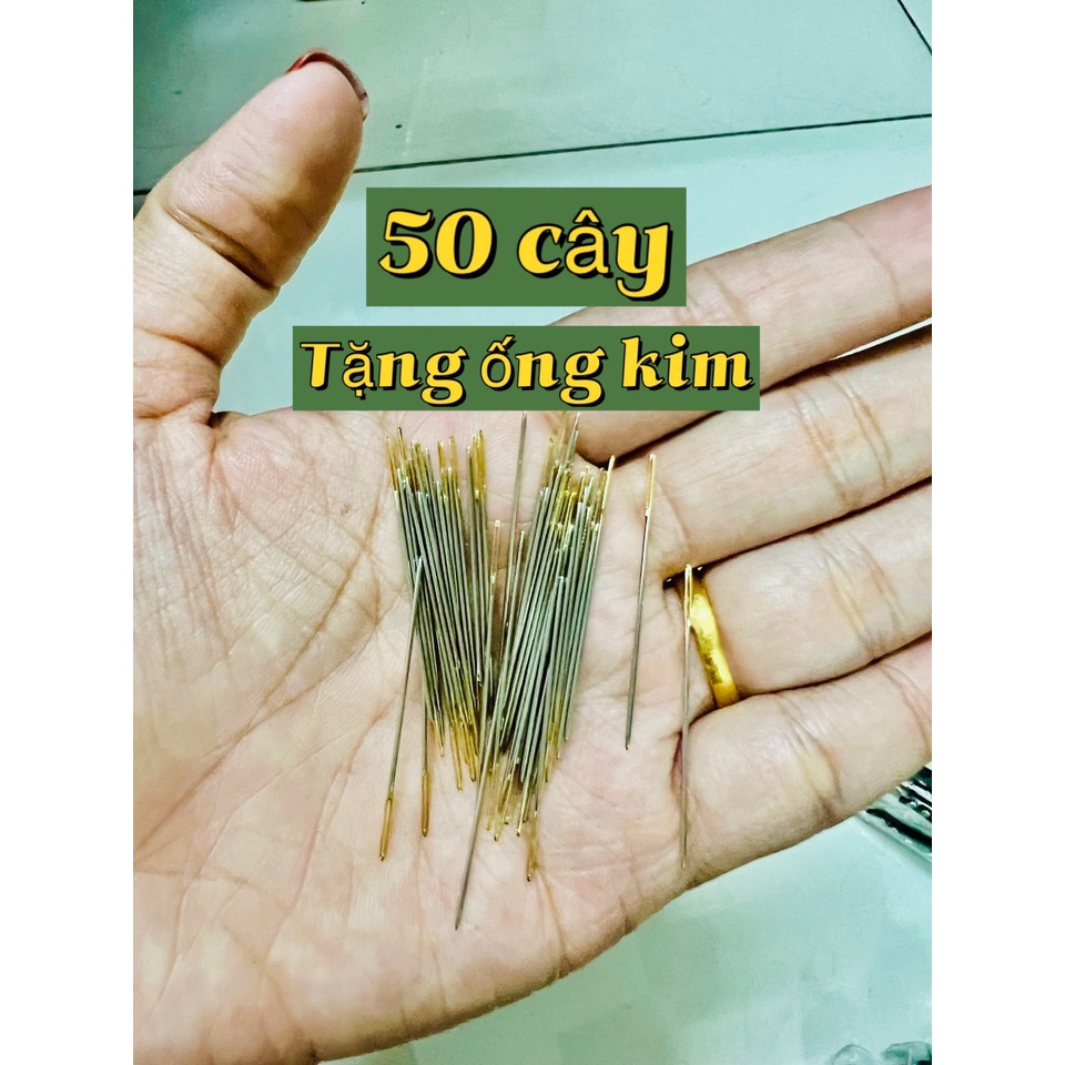 Combo kim siêu tốc đít vàng size 26 (10 cây)