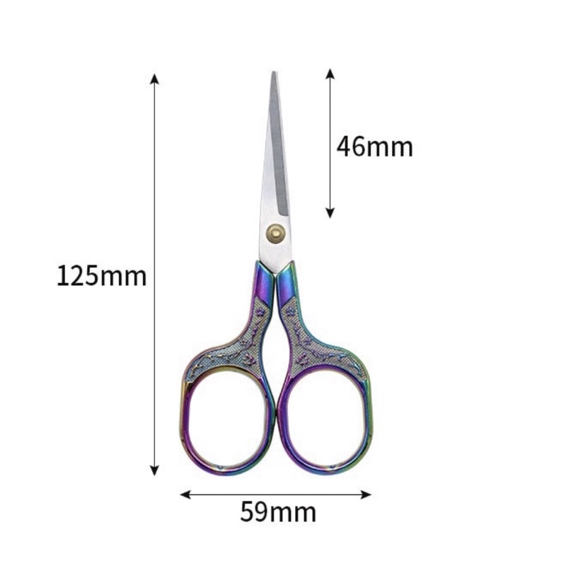 Kéo hoa mận bấm chỉ siêu ngọt, thêu tranh chữ thập